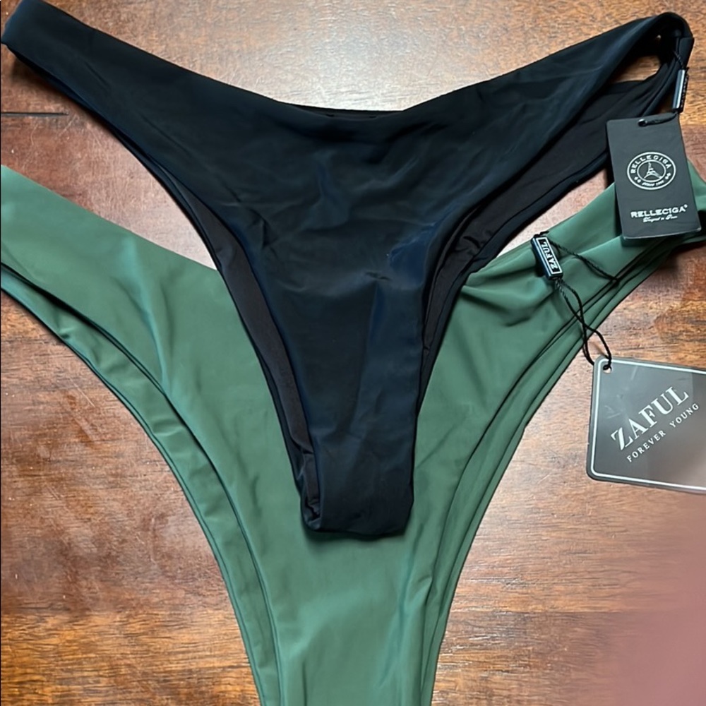 (2) cheeky bikini bottoms $20 for both